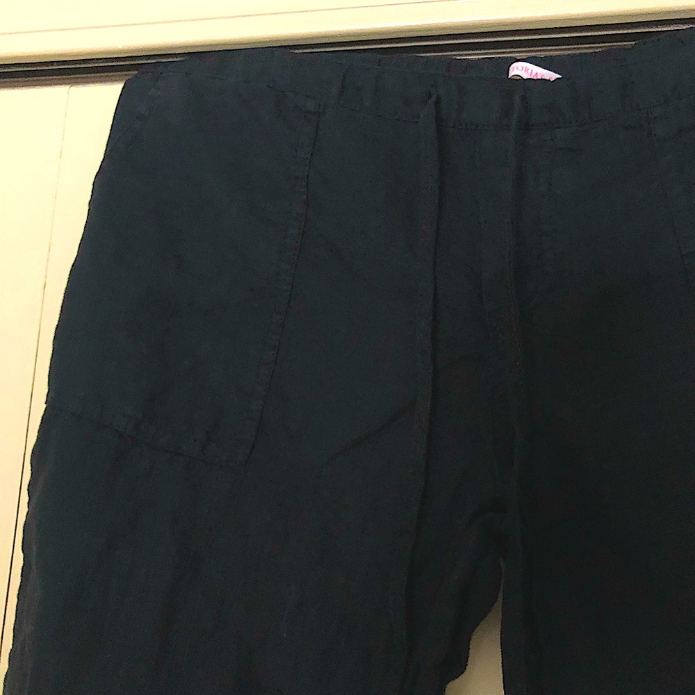 Victoria’s Secret Black Linen Pants